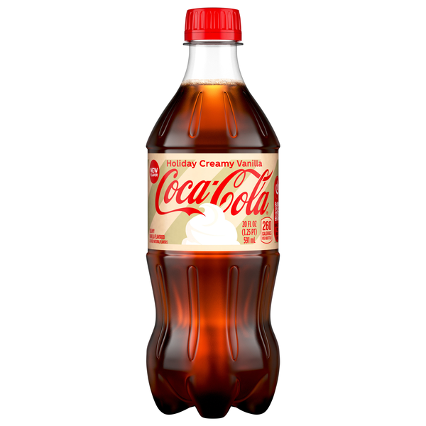 Coca-Cola Holiday Creamy Vanilla Soda