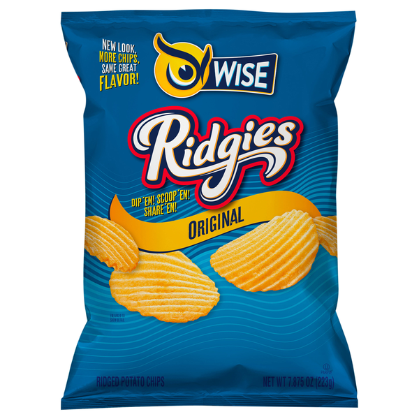 Wise Ridgies Original Potato Chips