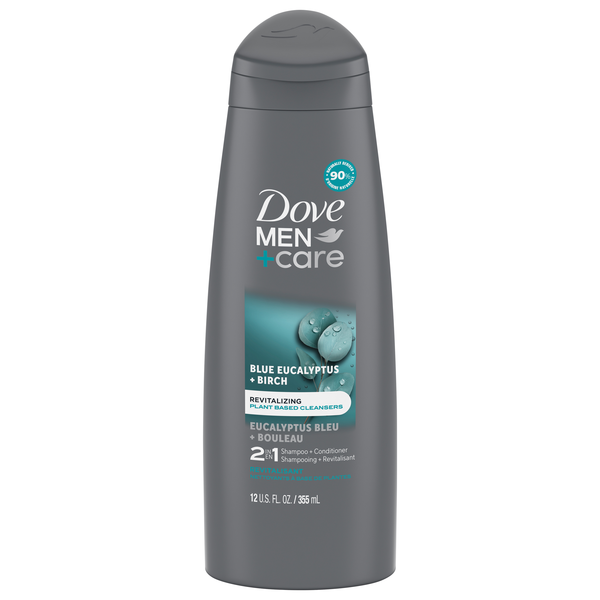 Dove Men+Care 2-in-1 Revitalizing Shampoo + Conditioner Eucalyptus Birch