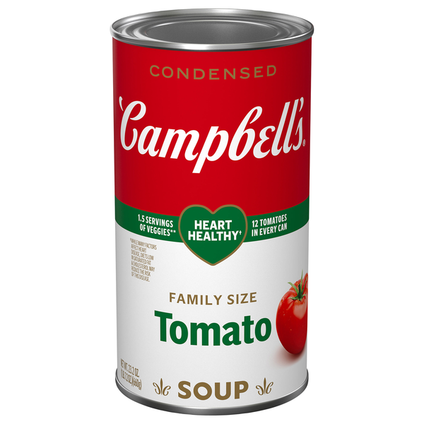 Campbell's Heart Healthy Condensed Tomato Soup Family Size