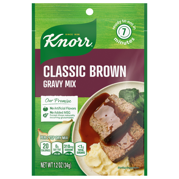 Knorr Classic Brown Gravy Mix Packet