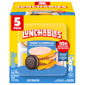 Lunchables Turkey & American with Chocolate Creme Cookies - 5 ct