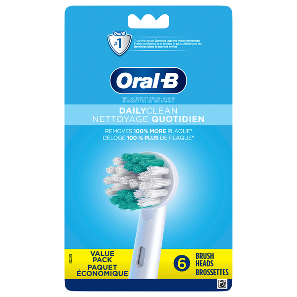 Oral-B Daily Clean Replacement Brush Heads Refills