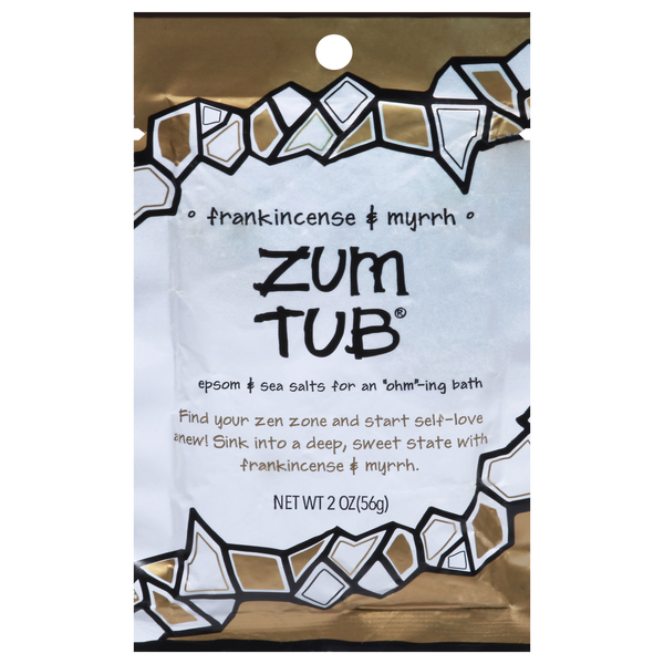 Zum Tub Epsom & Sea Salts Frankincense & Myrrh