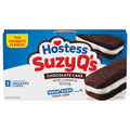 Hostess Suzy Q's Chocolate Snack Cakes with Creamy Filling - 6 ct