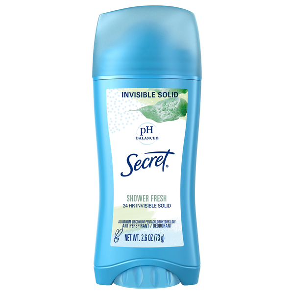 Secret Shower Fresh Antiperspirant Deodorant Invisible Solid
