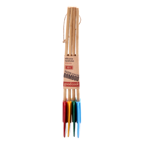 Good Cook Bamboo Silicone Spatulas