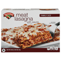 Hannaford Meat Lasagna with Sauce Family Size Frozen Meal
