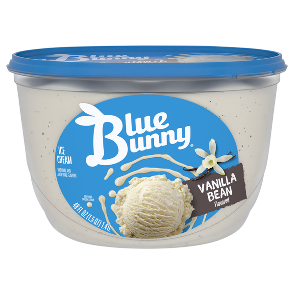 Blue Bunny Vanilla Bean Ice Cream