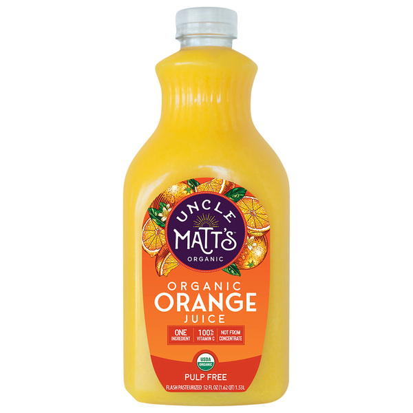 Uncle Matt's Organic Pulp Free Orange Juice