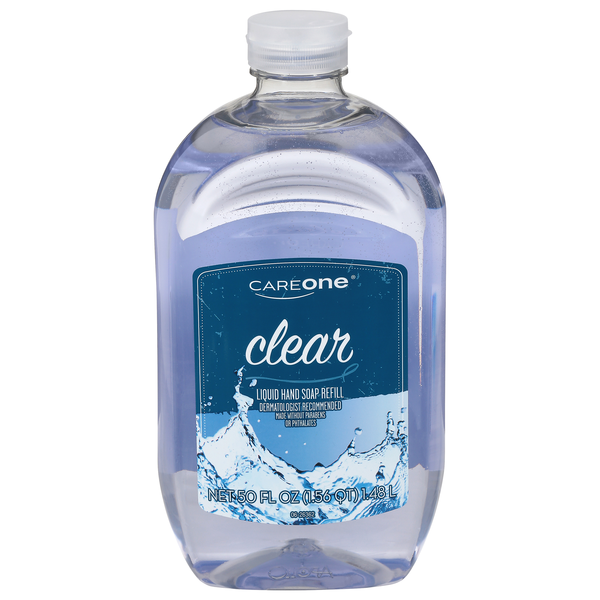 CareOne Clear Liquid Hand Soap Refill