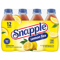 Snapple All Natural Lemon Flavored Iced Tea - 12 pk Plastic