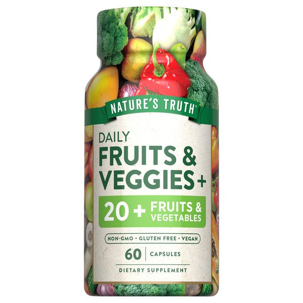 Nature's Truth Daily Fruits & Veggies Vegetarian Capsules