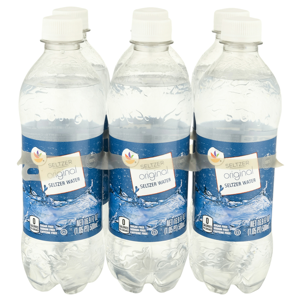Stop & Shop Original Seltzer Water - 6 pk