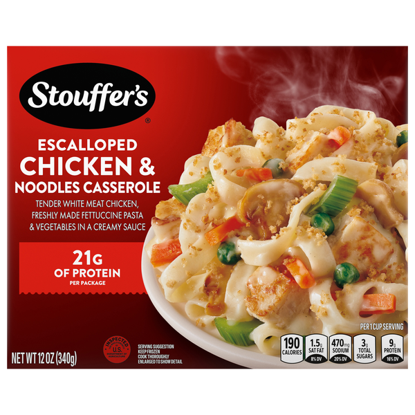 Stouffer's Escalloped Chicken & Noodles Frozen Meal