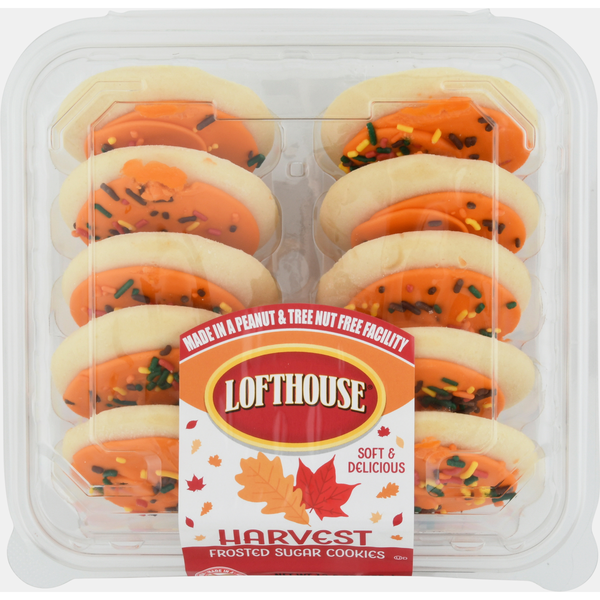 Save on Lofthouse Harvest Frosted Sugar Cookies 10 ct Order Online Delivery Giant