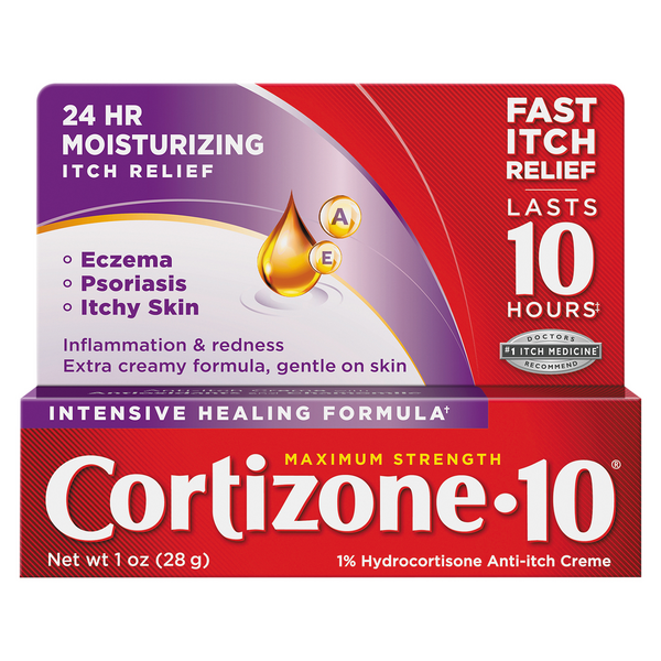 Save on Cortizone10 1 Hydrocortisone AntiItch Creme Intense Healing