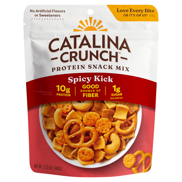 Catalina Crunch Keto Friendly Crunch Mix Spicy Kick Protein Snack