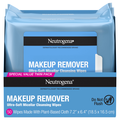 Neutrogena Makeup Remover Ultra-Soft Cleansing Towelettes Twin Pack