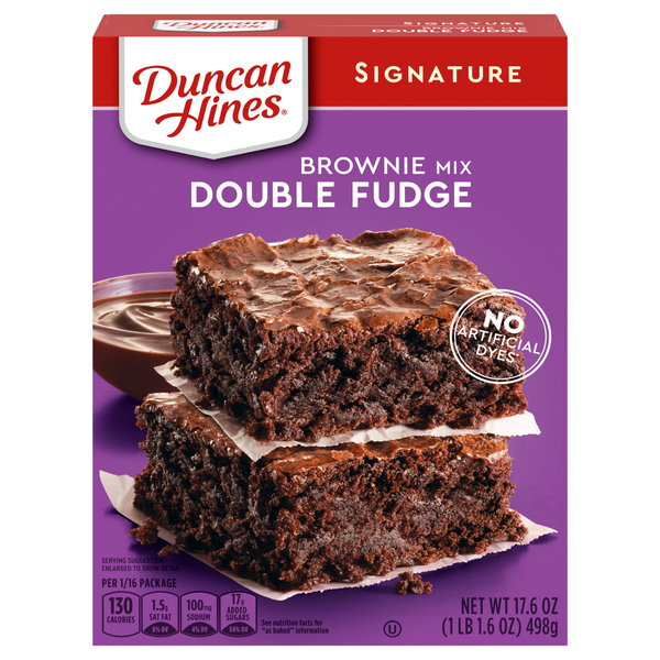 Duncan Hines Signature Double Fudge Brownie Mix