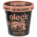 Alec's Triple Chocolate Blackout Cookie Ice Cream