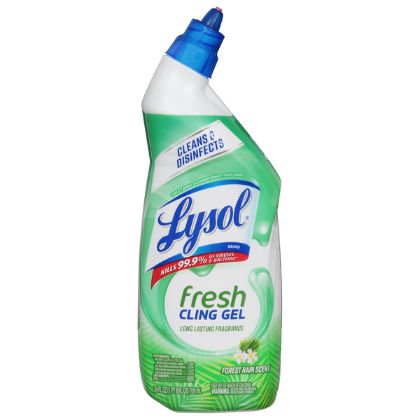 Lysol Cling & Fresh Forest Rain Scent Toilet Bowl Cleaner