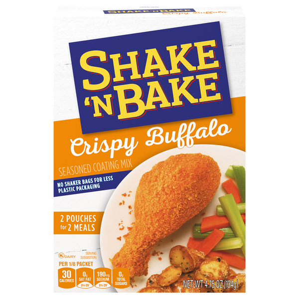 Shake 'N Bake Crispy Buffalo Seasoned Coating Mix - 2 ct