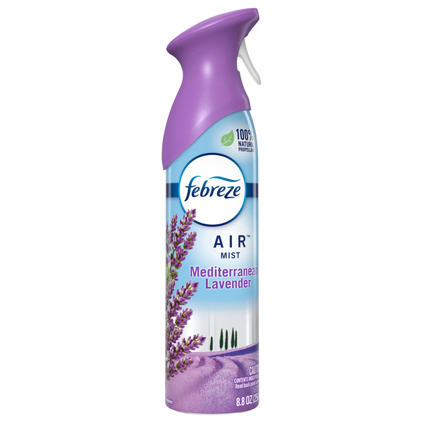 Febreze Air Mediterranean Lavender Air Freshener Aerosol Spray