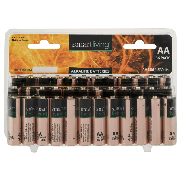 Smart Living Batteries Alkaline AA