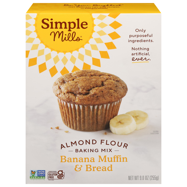 Simple Mills Gluten Free Banana Muffin & Bread Almond Flour Mix