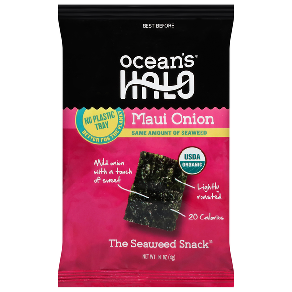 Ocean's Halo Maui Onion Seaweed Snack