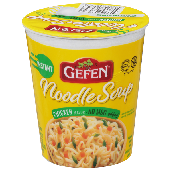 Gefen Kosher Chicken Noodle Instant Soup Cup