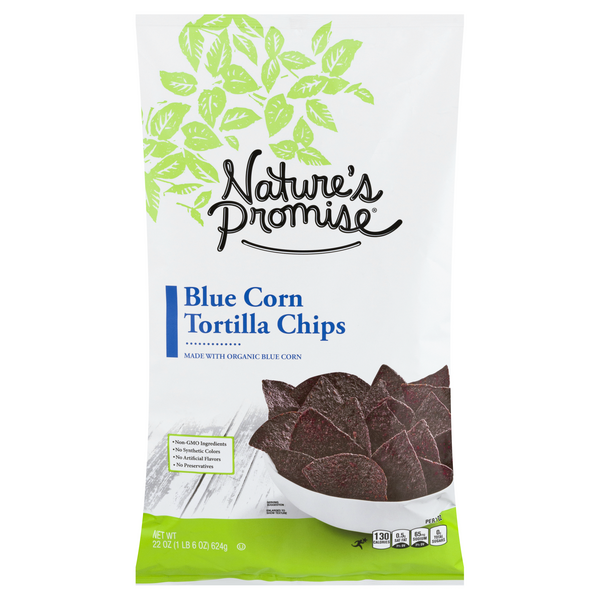 Nature's Promise Blue Corn Tortilla Chips