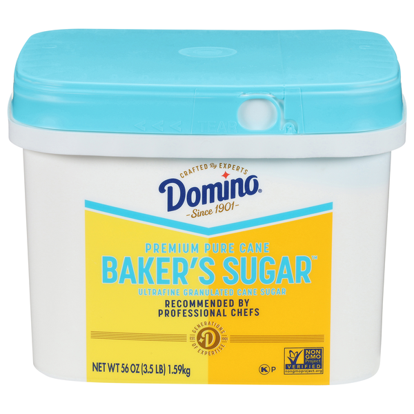 Domino Premium Pure Cane Ultrafine Granulated Baker's Sugar