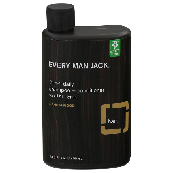 Save on Every Man Jack 2in1 Daily Shampoo + Conditioner Sandalwood