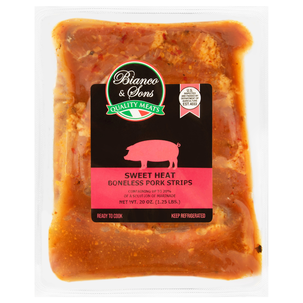 Bianco & Sons Sweet Heat Boneless Pork Strips