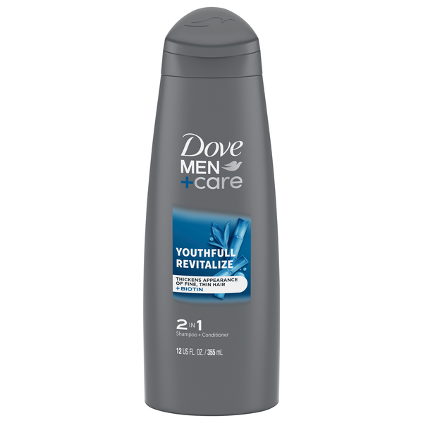 Dove Men+Care 2-in-1 Shampoo & Conditioner Youthful Revitalize