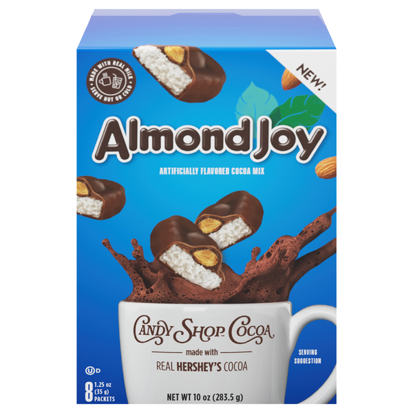 Candy Shop Cocoa Almond Joy Cocoa Mix - 8 ct