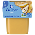 Gerber Natural 2nd Baby Food Pear - 2 ct
