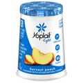 Yoplait Light Fat Free Harvest Peach Yogurt Cup