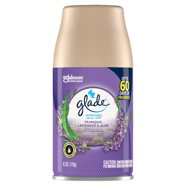 Glade Tranquil Lavender & Aloe Air Freshener Spray Refill