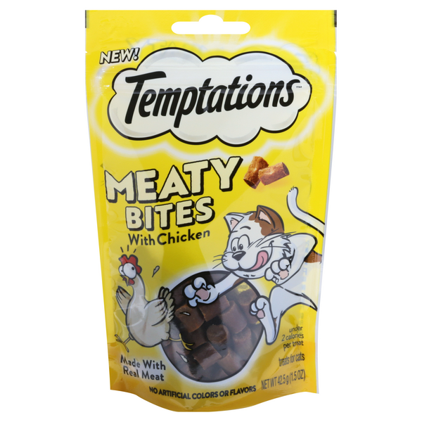 Save On Temptations Mighty Bites Treats For Cats With Chicken Order 