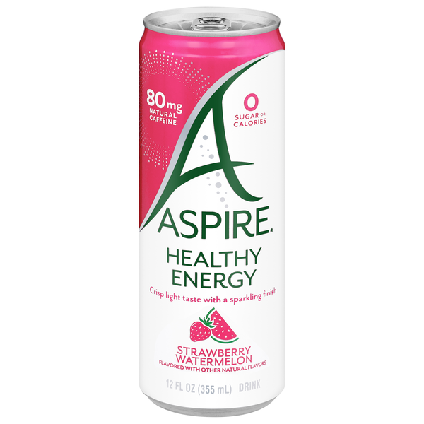 Aspire Strawberry Watermelon Healthy Energy Drink