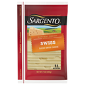Sargento Natural Swiss Cheese Slices - 11 ct