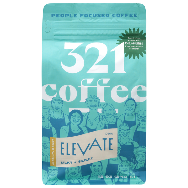 321 Coffee Elevate Medium Roast Ground