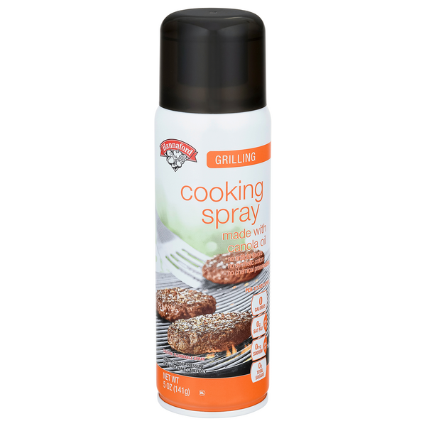 Hannaford Grilling Cooking Spray Made with Canola Oil