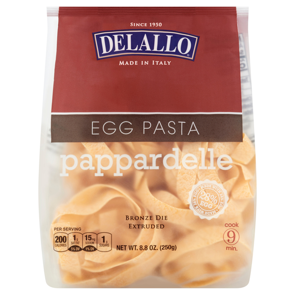 DeLallo Pappardelle Egg Pasta