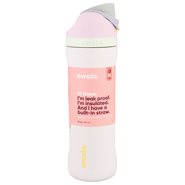 Owala FreeSip Stainless Steel Water Bottle Candy Coated 24 oz
