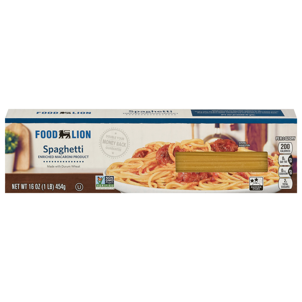 Food Lion Spaghetti Pasta