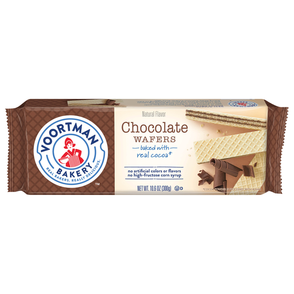Voortman Chocolate Wafer Cookies